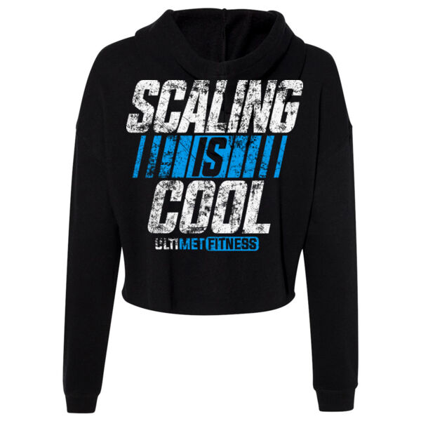 SCALING IS COOL - WOMEN'S CROP HOODIE Thumbnail